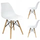 Кресло Jumi Plastic Chair 78х45 см White - изображение 2