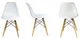 Кресло Jumi Plastic Chair 78х45 см White - изображение 4