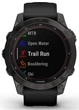 Смарт-часы Garmin Fenix 7 Sapphire Solar Carbon Gray DLC Titanium with Black Band (010-02540-20/21) [67791] - изображение 2