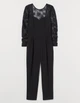Комбінезон H&M Ж1084620 (08289920А) колір чорний S - зображення 4