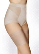 Ленты на бедра (бандалетки) от натирания Annes Satin гладкие 2XL бежевые Vison - изображение 4