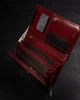 Женский кожаный кошелёк Badura с RFID 11,5 х 17,5 х 3 (PO_D104CR_CE) - красный - изображение 2