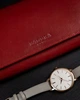 Женский кожаный кошелёк Badura с RFID 11,5 х 17,5 х 3 (PO_D104CR_CE) - красный - изображение 4
