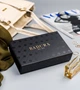 Женский кожаный кошелек Badura с RFID 9,5 х 17,5 х 3,3 (PO_D116SA_CE) - розовый - изображение 6