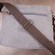 Сумка потальонкая текстильная Vintage 20605 Серая - изображение 3
