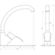 Смеситель для кухни Globus Lux QUEENSLAND GLQU-0103S-BIG ST STEEL - изображение 4