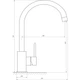 Смеситель для кухни TOPAZ BARTS TB 07403-H36 - изображение 2