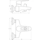 Смеситель для ванны DOMINO Sirius DSV-102NE однорычажный, хром - изображение 5