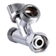 Кран шаровый с прижимной гайкой ARCO CONECTA 1/2″х1/2″х3/4″ 280020 - изображение 3
