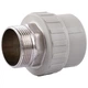 Муфта зовнішня різьба під ключ Vsplast PPR 50x1 1/2″ 1005 000003750 - зображення 1