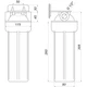 Усиленная фильтр-колба для гарячей воды Bіо+ systems HT-10, 1/2″ - изображение 5
