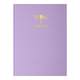Книга канцелярська Buromax Favourite Pastel А4 96 аркушів у клітинку офсет тверда обкладинка бузковий (BM.2400-426) - зображення 1