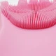 Рукавички для миття посуду Clean Step Рожеві господарські силіконові з гумовими ворсинками - зображення 4