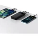 УМБ Портативна Батаеря Baseus Bipow Digital Display 20000mAh 15W 2USB + Type-C Портативний зарядний пристрій / Акумулятор / Павербенк / Повербанк / Power Bank - Чорний - изображение 5