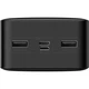 Повербанк портативное зарядное устройство Power Bank Baseus 30000 mAh premium 15W 3A 2USB+Type-C c Led дисплеем Bipow Digital Display Black - изображение 5
