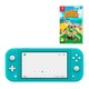 Набір портативна ігрова приставка Nintendo Switch Lite Turquoise + Гра Animal Crossing: New Horizons (картридж, російська версія) Б/В - зображення 2
