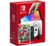 Набір портативна ігрова консоль Nintendo Switch OLED with White Joy-Con + Гра Super Mario Odyssey (картридж, російська версія) - зображення 2