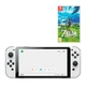 Набір портативна ігрова приставка Nintendo Switch OLED with White Joy-Con + Гра The Legend of Zelda: Breath of the Wild (картридж, російська версія) - зображення 1