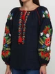Вышиванка женская Lugin 21А157 44 Синяя (2120025157447) - изображение 3