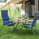 Стіл Bo-Camp Maryland L 111x72 cm Brown (1404642) - зображення 8