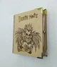 Деревянный блокнот "Death note" (на цельной обложке с ручкой), ежедневник из дерева, подарок любителю аниме - изображение 2
