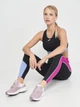 Спортивный топ для бега женский Joma California 800069.105 S Черный с голубым (8445456492580) - изображение 3