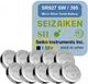 Батарейка SEIZAIKEN Silver Oxide V395/AG7/SR927SW - изображение 2