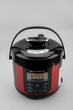 Мультиварка-скороварка Grunhelm MPC-25, 5 л, 1000 Вт, 25 программ, сенсорное управление, красно-черная - изображение 1
