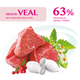 Сухой корм для кошек Оптимил с телятиной OPTIMEAL for adult cats high in veal 10 кг. - изображение 9