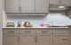 Кухонный фартук на стену Малиновый коктейль (наклейка для кухни ПВХ пленка скинали) узоры Напитки Голубой 60х200 см - изображение 1