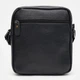 Мужская кожаная сумка Borsa Leather K12333-black - изображение 3