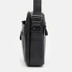 Мужская кожаная сумка Borsa Leather K12333-black - изображение 4