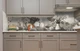 Кухонний фартук на стіну Пастельний Натюрморт (наклейка для кухні ПВХ плівка скіналі) Фрукти овочі Сірий 60х200 см - зображення 5