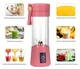 Блендер Juice Cup Fruits USB кухонный блендер-шейкер для смузи и коктейлей розовый - изображение 4