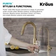 Кран для фильтрованной воды KRAUS Purita™ бронза латунь FF-100BB - изображение 7