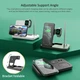 Зарядка беспроводная Qi 4 в 1 Station OW-01 15W Max Док-станция для iPhone/iWatch/Airpods/Apple Pencil Black (OW-01W) - изображение 3