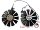 Вентилятор Everflow для відеокарти ASUS 87 мм (оригинал) T129215SU (T129215BU PLD09210S12HH FDC10U12S9-C) комплект 2 шт (№119) - изображение 3