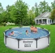 Каркасный бассейн Bestway Max 4678 л 305х76 см с подстаканниками Серый (IP-168933) - изображение 2