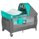 Кроватка-манеж Lionelo SVEN PLUS TURQUOISE / GREY - изображение 1
