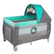 Кроватка-манеж Lionelo SVEN PLUS TURQUOISE / GREY - изображение 3