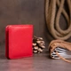 Маленький кошелек на кнопке женский ST Leather 19239 Красный - изображение 2