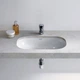 Умивальник врізний DURAVIT D-Сode під стільницю 580x455x190мм прямокутний білий 0338560000 - зображення 4