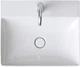Умывальник подвесной DURAVIT DuraSquare 500x470x145мм прямоугольный белый 2353500041 - изображение 4