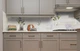 Кухонный фартук на стену Французская Абстракция (наклейка для кухни ПВХ пленка скинали) цветы письма Бежевый 60х200 см - изображение 5