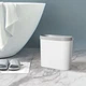 Відро для сміття MVM BIN-08 10 л Біле (BIN-08 10L WHITE) - изображение 5