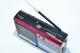 Радіоприймач з USB та LED ліхтарем GOLON RX-1313 Red - изображение 3