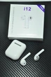 Безпровідні навушники i12 TWS White Sensor - изображение 3