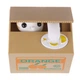 Интерактивная детская копилка-вород «Кот в коробке» (Itazura Coin Bank) (0694) - изображение 1