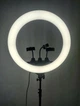 Кільцева LED лампа Ring Light 36 см зі штативом та пультом (LS-360) - зображення 5