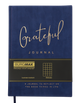 Блокнот деловой Buromax Grateful А5 96 листов в клетку обложка из искусственной кожи синий (BM.295119-02) - изображение 1